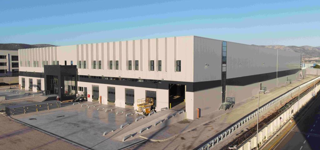 Noval delivers Seagull' warehouse in Mandra Noval delivers Seagull' warehouse in Mandra